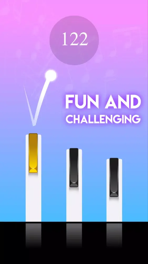 Capturas de pantalla de Piano Hop - Don’t Tap In Void