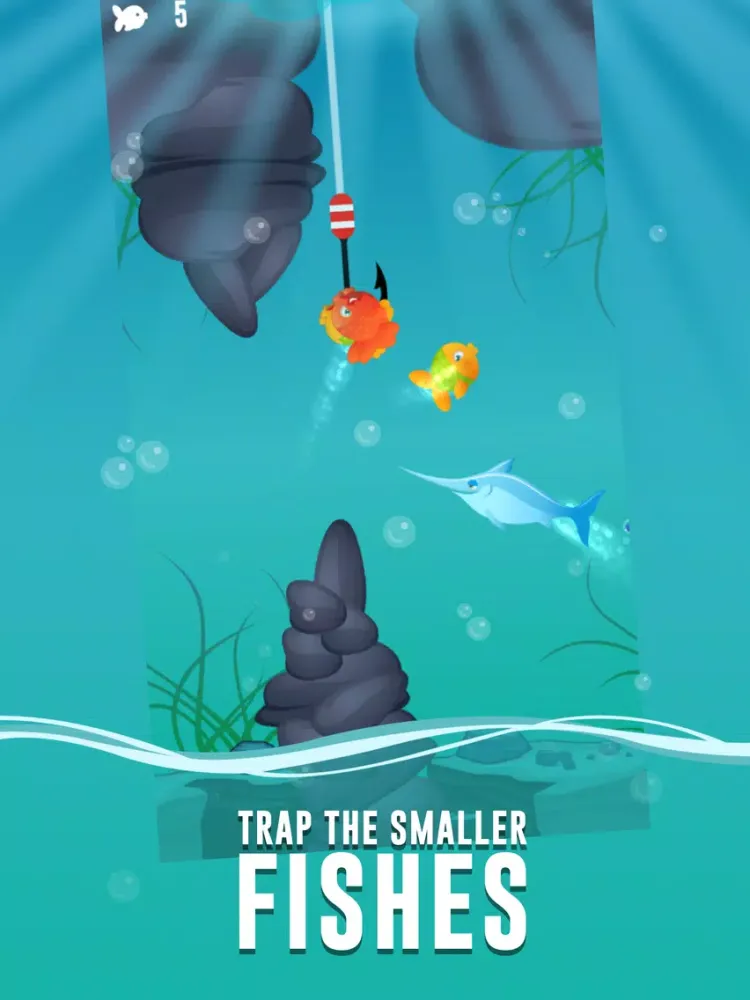 Tangkapan layar The Fish Master - Go Trap Fish iPad 
