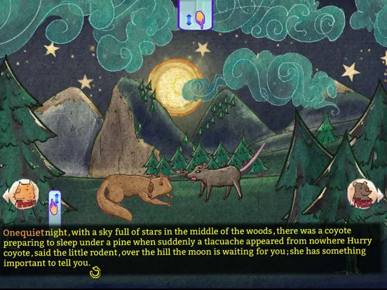 The coyote and the tlacuache iPad  Screenshots