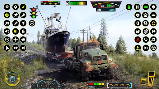 Mud Truck 4x4 Offroad Game Screenshots