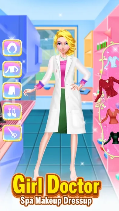 صور Girl Doctor Spa Makeup Dressup