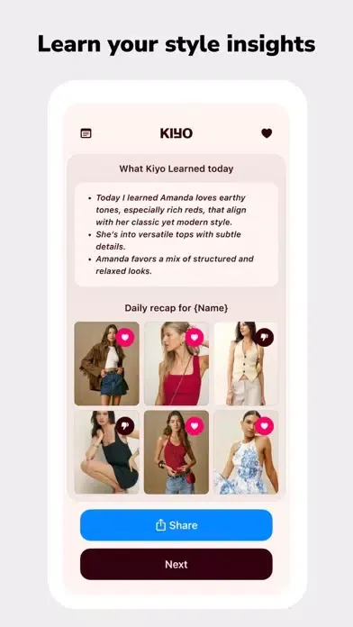 Kiyo: AI Personal Stylist應用截圖
