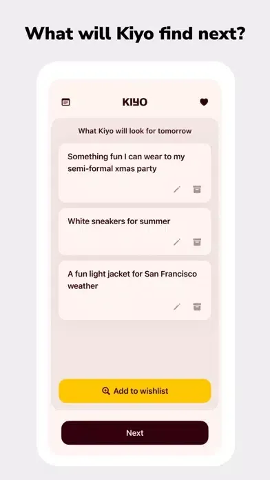 Kiyo: AI Personal Stylist應用截圖