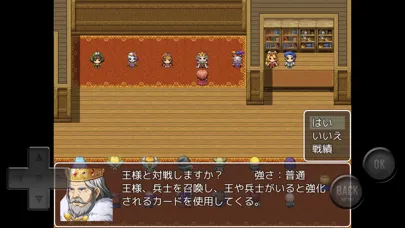 Captures d'écran de 決闘勇者　ハロルド疑似カードゲーム