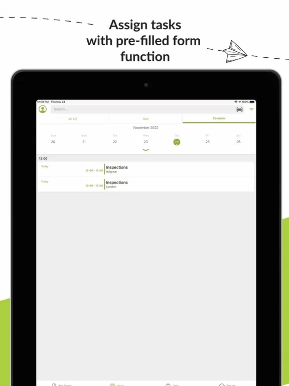ภาพหน้าจอของ Kizeo Forms, Mobile forms iPad 