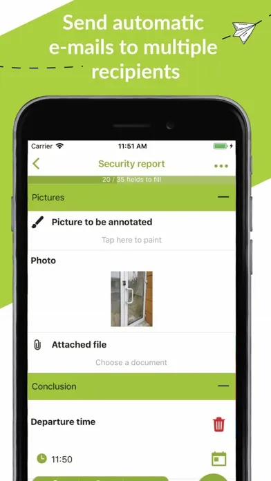ภาพหน้าจอของ Kizeo Forms, Mobile forms