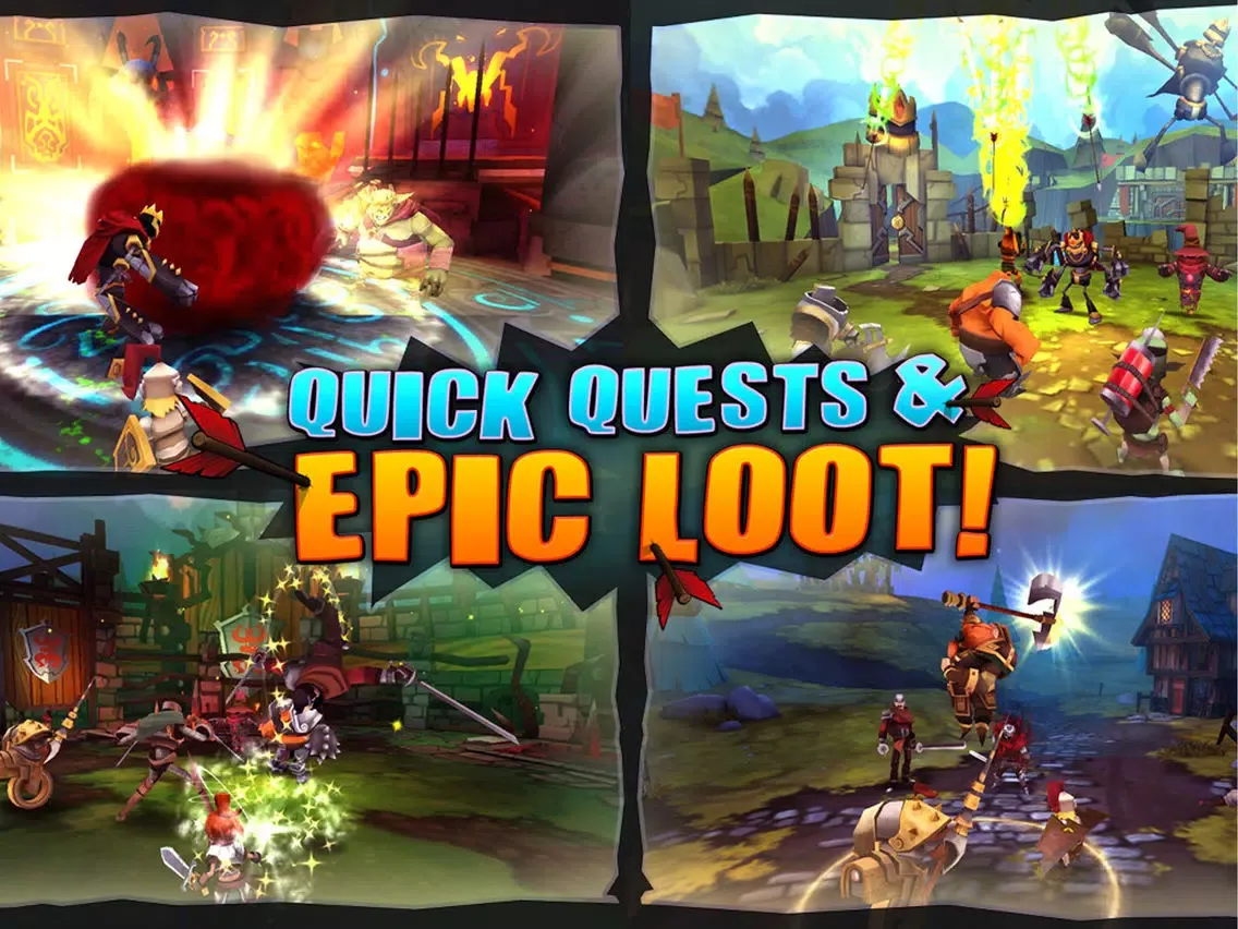 Might and Mayhem: Battle Arena iPad 应用截图