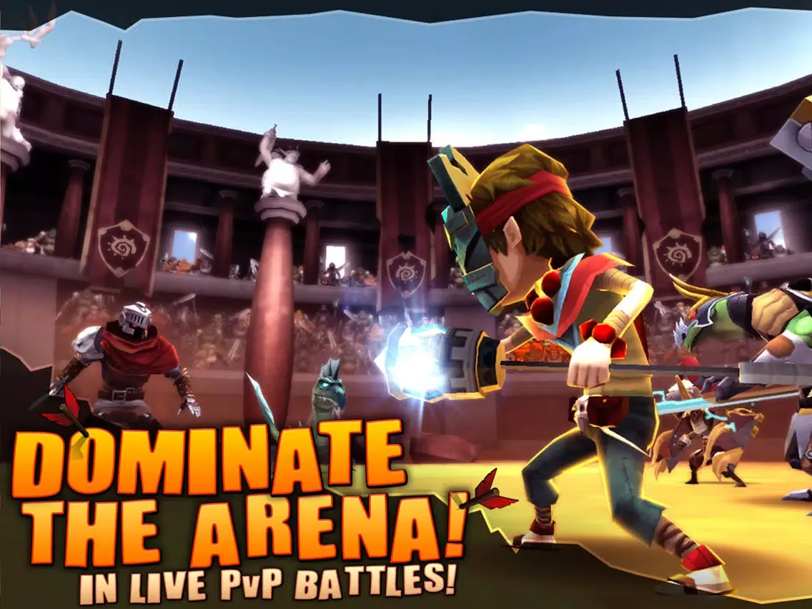 Might and Mayhem: Battle Arena iPad 应用截图