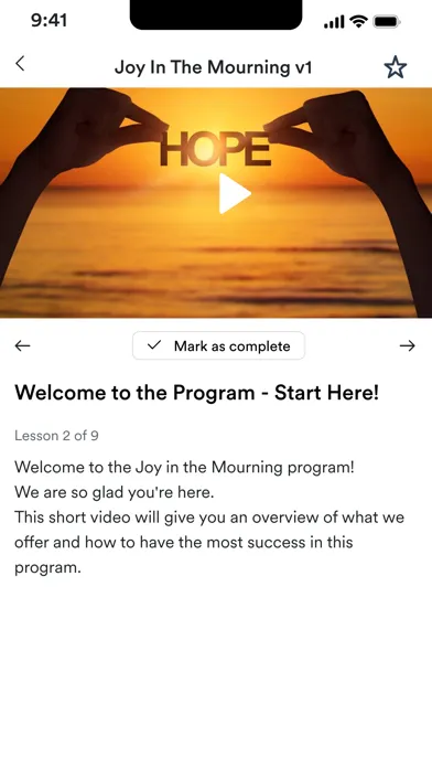 Ảnh chụp màn hình của What Matters