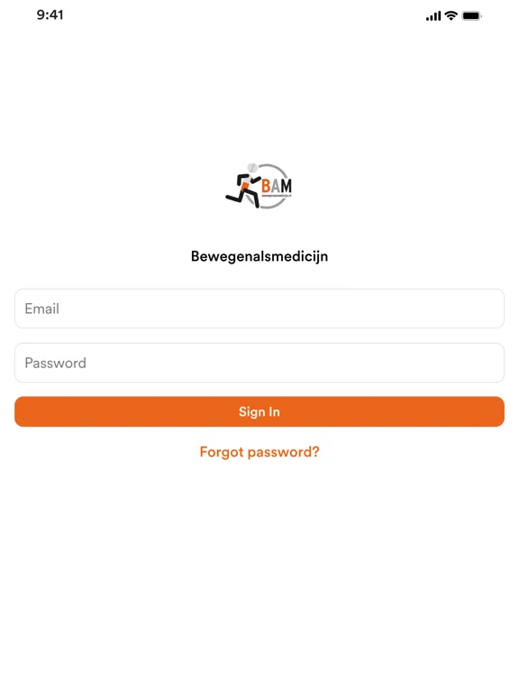 BAM Bewegen Als Medicijn iPad  Screenshots