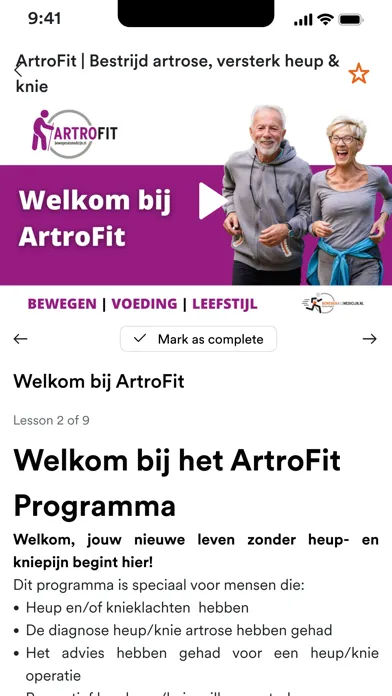BAM Bewegen Als Medicijn Screenshots
