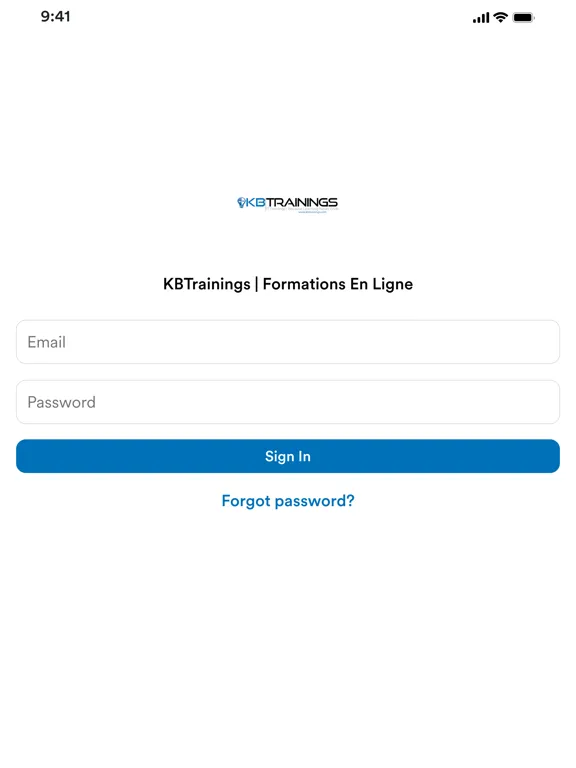 تصاویر KBTrainings iPad