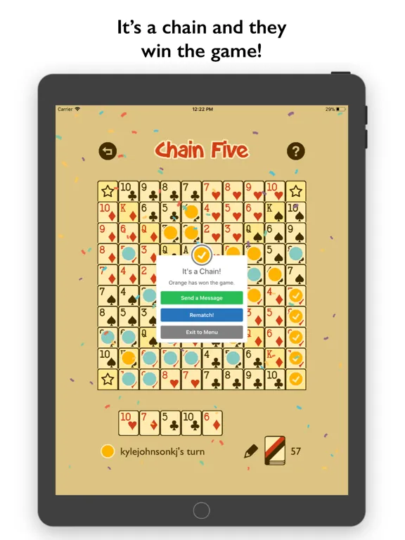 Zrzuty ekranu Chain Five iPad 