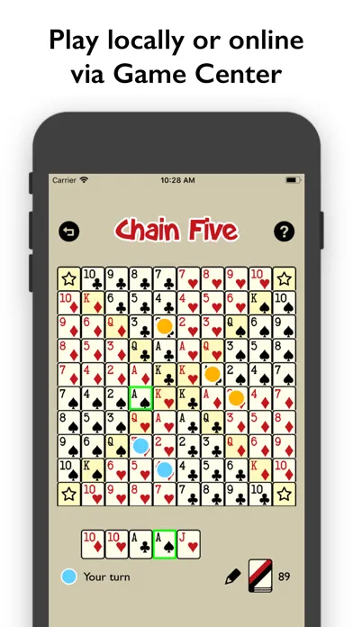 Zrzuty ekranu Chain Five