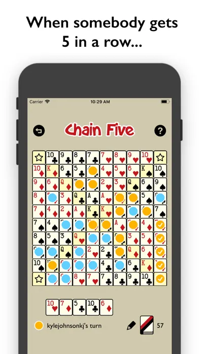 Zrzuty ekranu Chain Five
