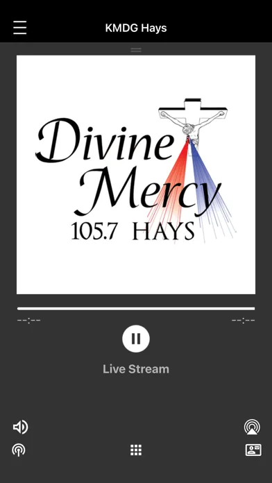 Divine Mercy Radio. Ekran Görüntüleri