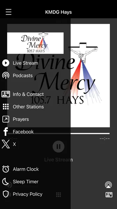 Divine Mercy Radio. Ekran Görüntüleri