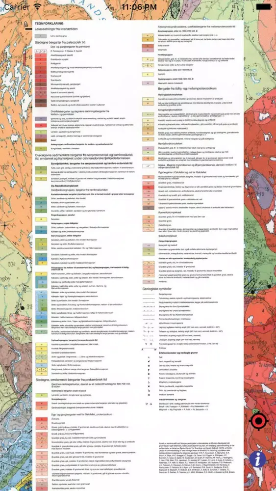 Capturas de pantalla de Norges Geologi