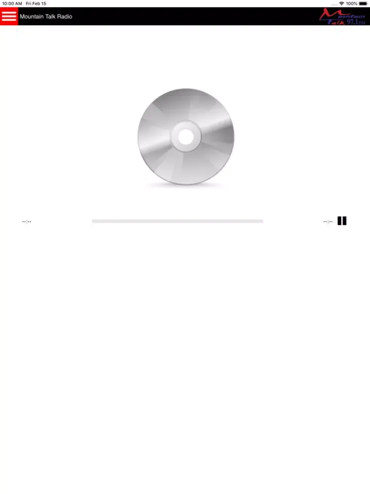 Screenshot di Mountain Talk 97.1 FM iPad 