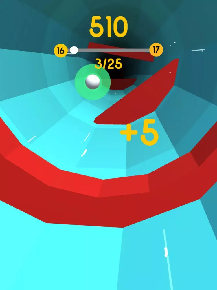 Tube Bounce iPad  स्क्रीनशॉट