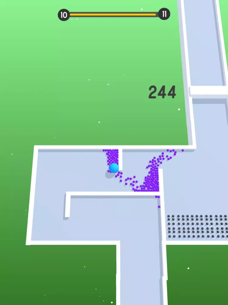 Capturas de tela do Balls Swarm iPad 