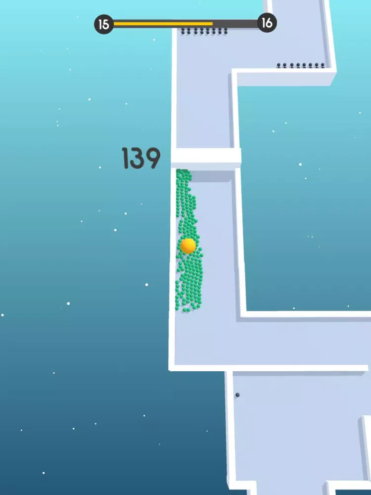 Capturas de tela do Balls Swarm iPad 