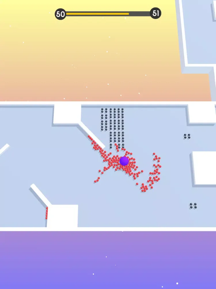 Capturas de tela do Balls Swarm iPad 