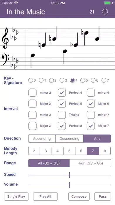Interval Sight singing應用截圖