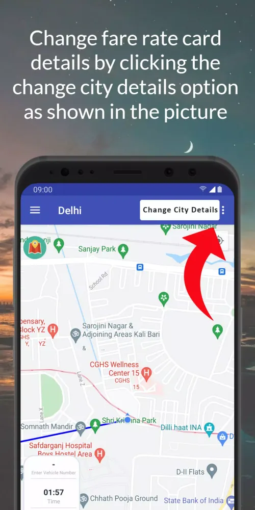 صور Auto Rickshaw Fare Calculator