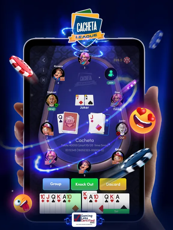 Zrzuty ekranu Cacheta League iPad 