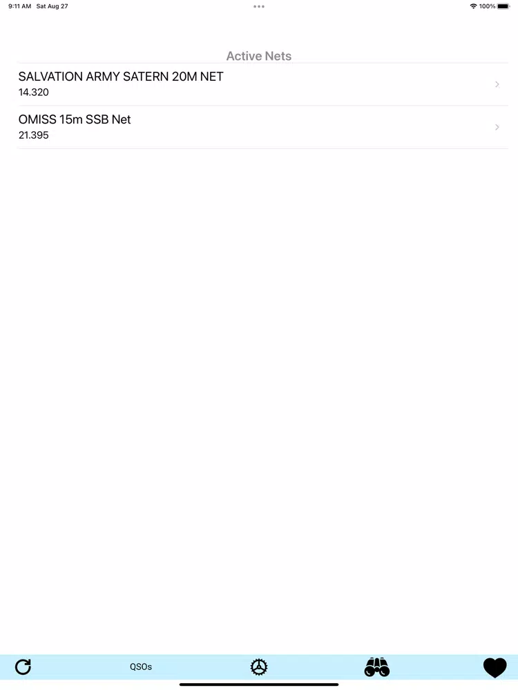 Screenshot di HF NetMonitor iPad 