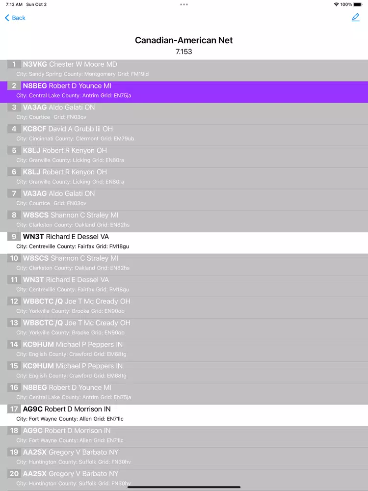 Screenshot di HF NetMonitor iPad 