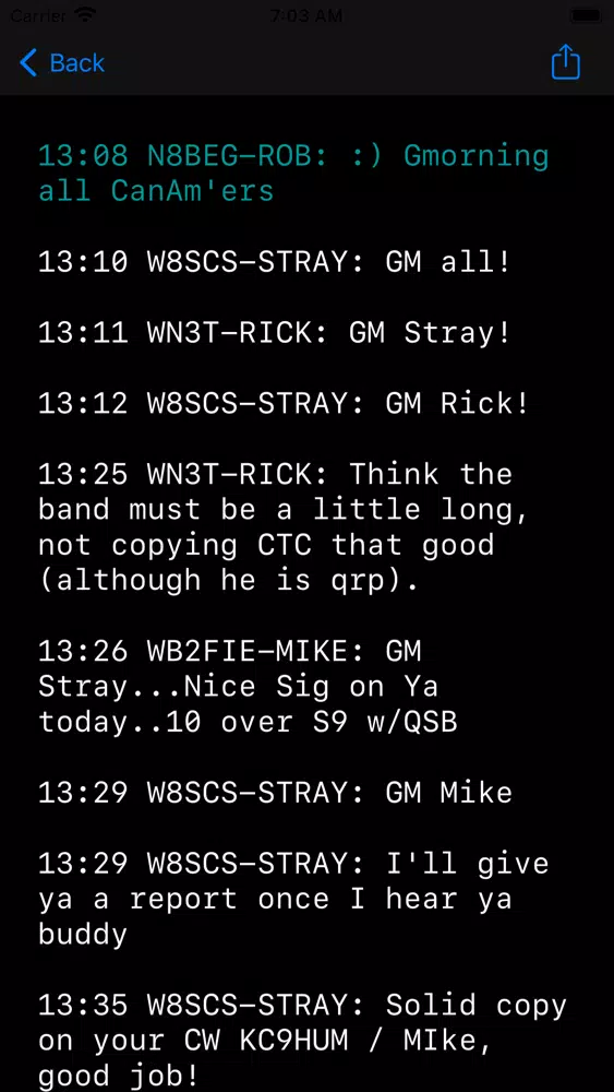 Screenshot di HF NetMonitor