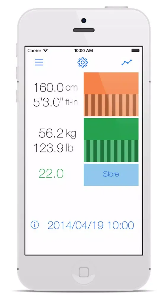 BMI Tracking سکرین شاٹس