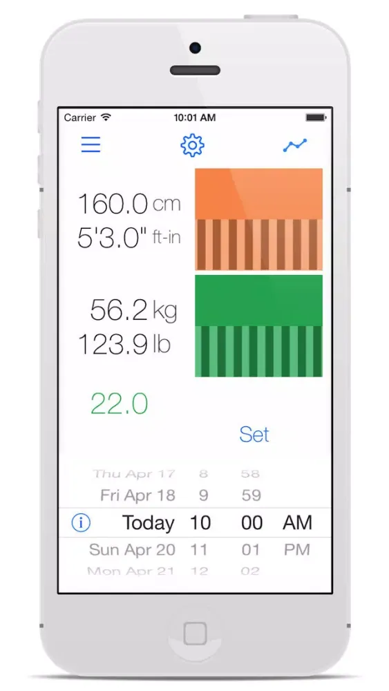 BMI Tracking سکرین شاٹس