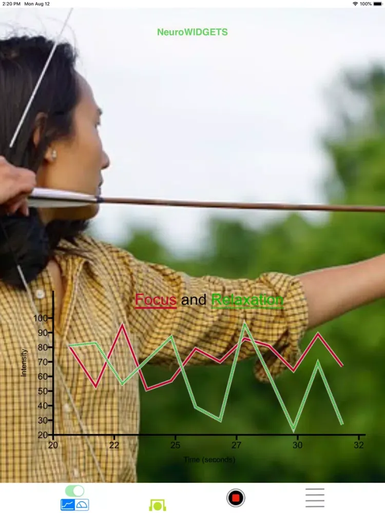 NeuroArchery iPad  स्क्रीनशॉट