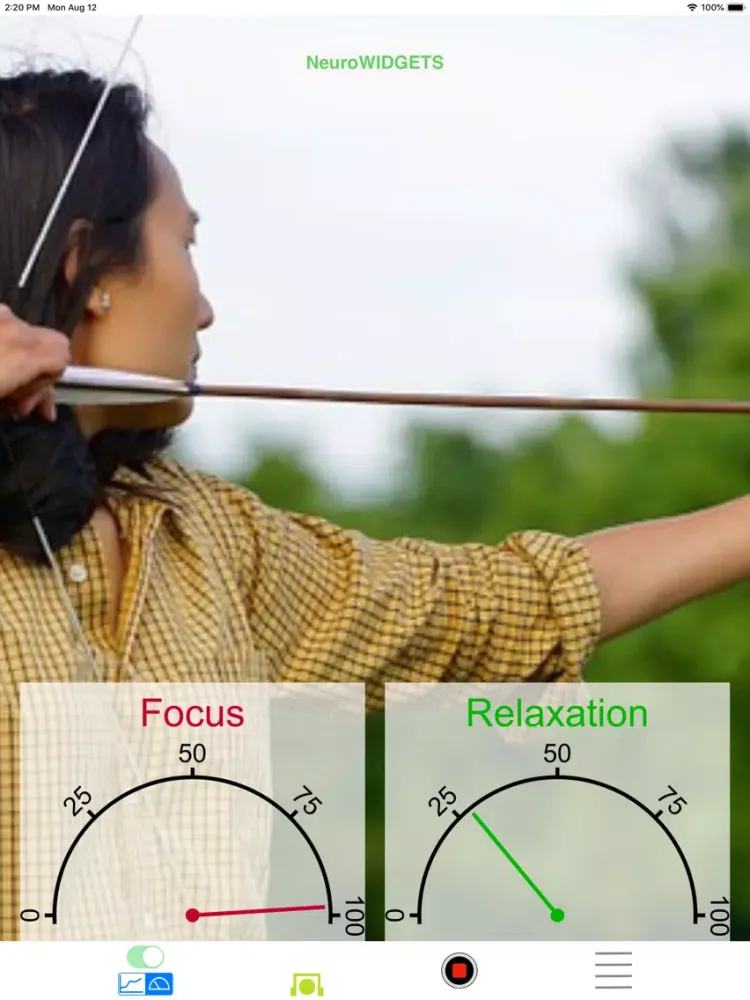 NeuroArchery iPad  स्क्रीनशॉट