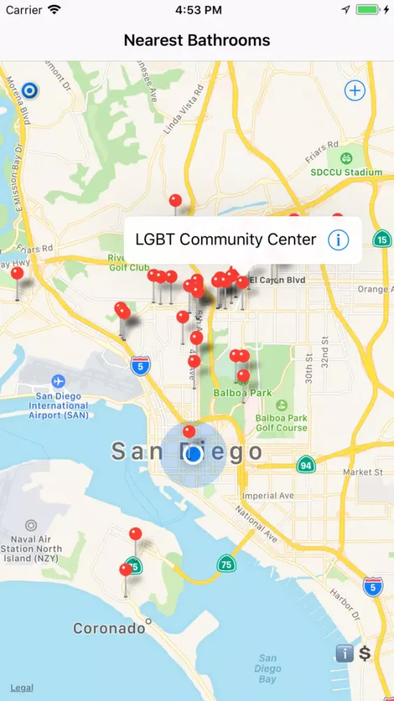 صور Safe Transgender Bathroom App
