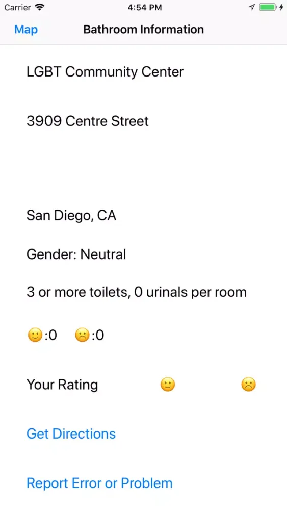 صور Safe Transgender Bathroom App