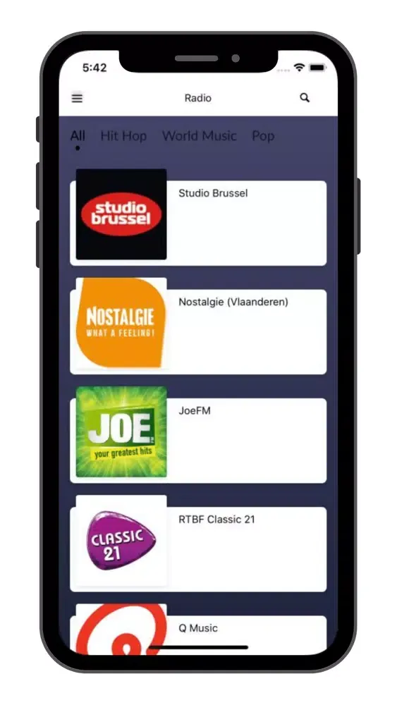 Belgium Radio Station应用截图