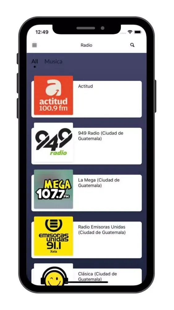 Radios De Guatemala AM FM應用截圖