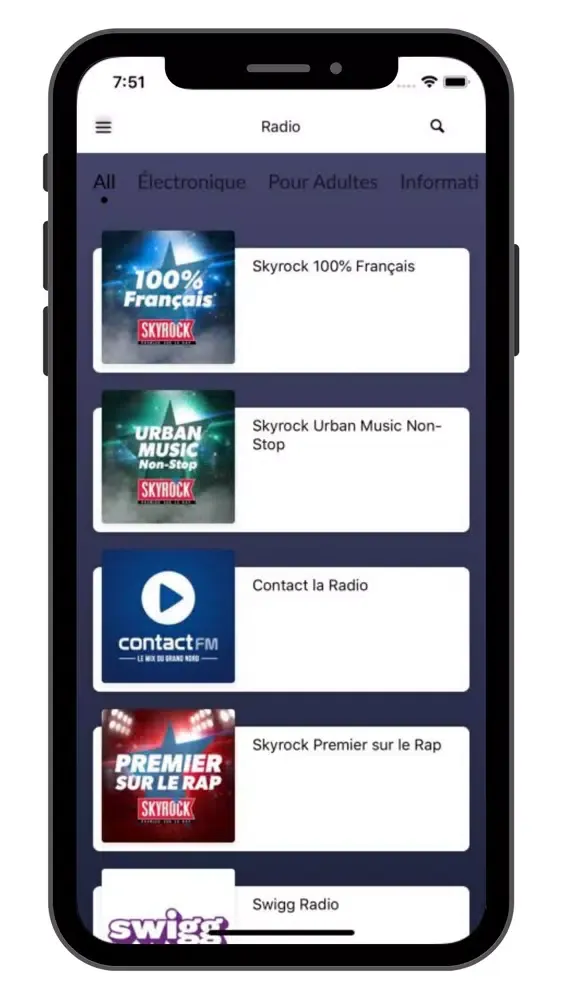 Скриншоты Radios de France