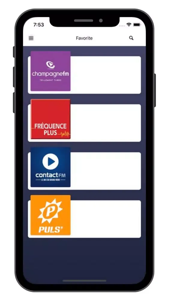 Скриншоты Radios de France