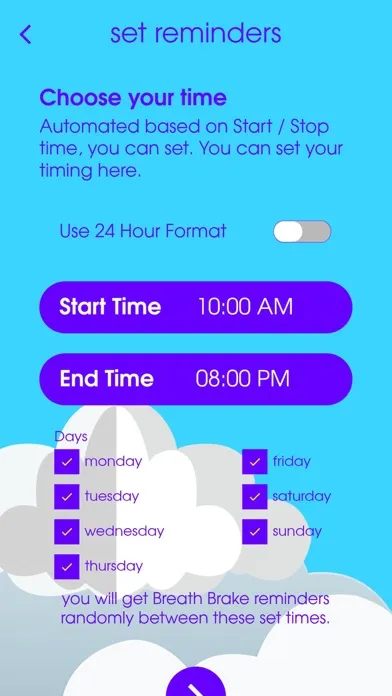 The Breath Brake App স্ক্রিনশট