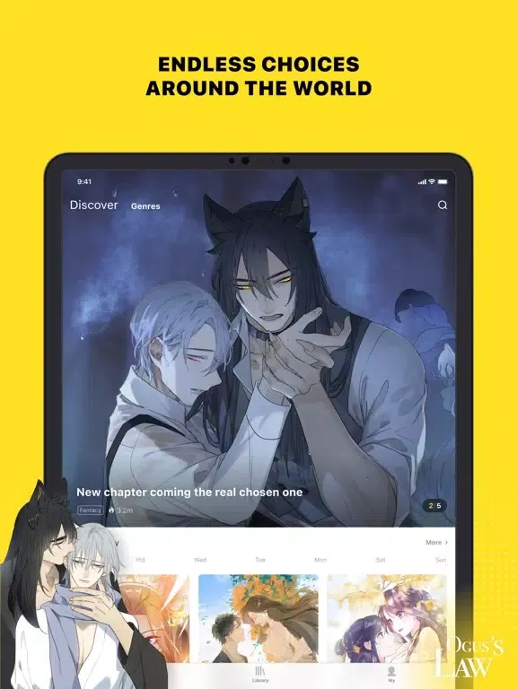 KK Comics iPad  Ekran Görüntüleri