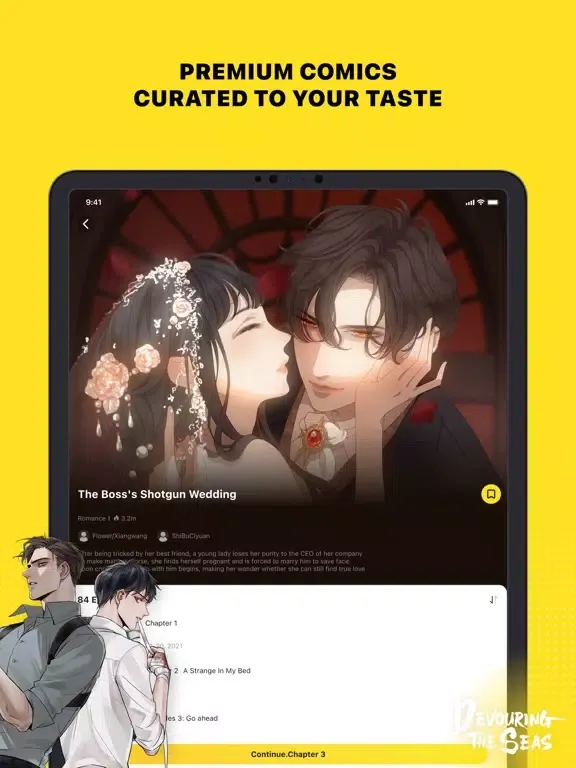 KK Comics iPad  Ekran Görüntüleri