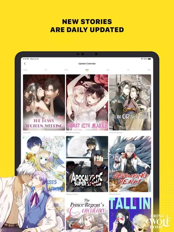 KK Comics iPad  Ekran Görüntüleri