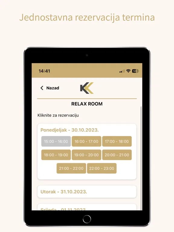 KK FIT iPad 应用截图