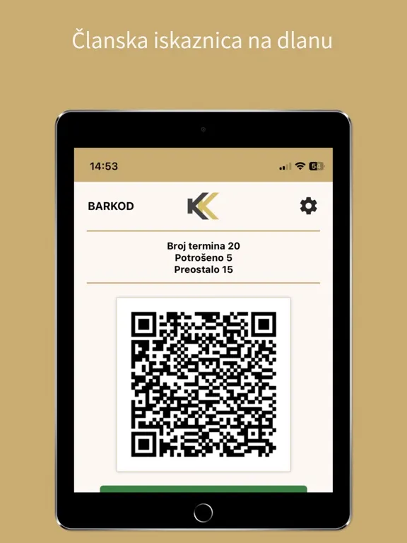 KK FIT iPad 应用截图
