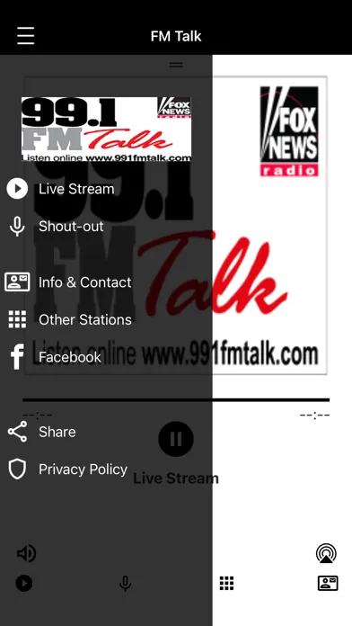 991FMTalk Fox News Radio Screenshots